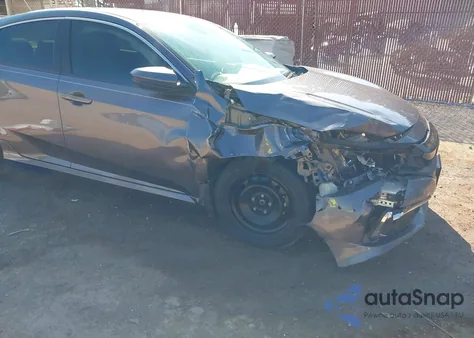 2019 Honda Civic Lx из США, поврежденный, VIN 19XFC2F63KE045940